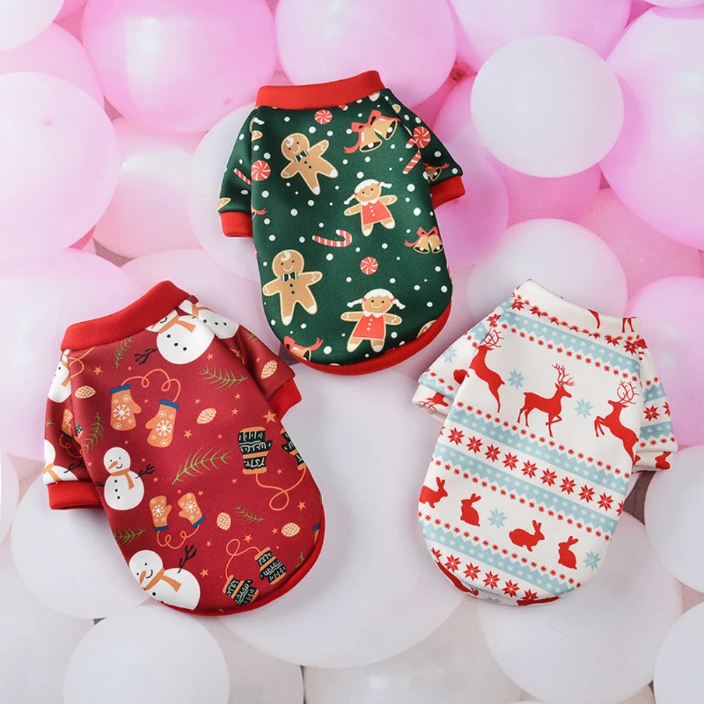 Dog Christmas Hoodies for Small Breeds | Tenini Strive Pet