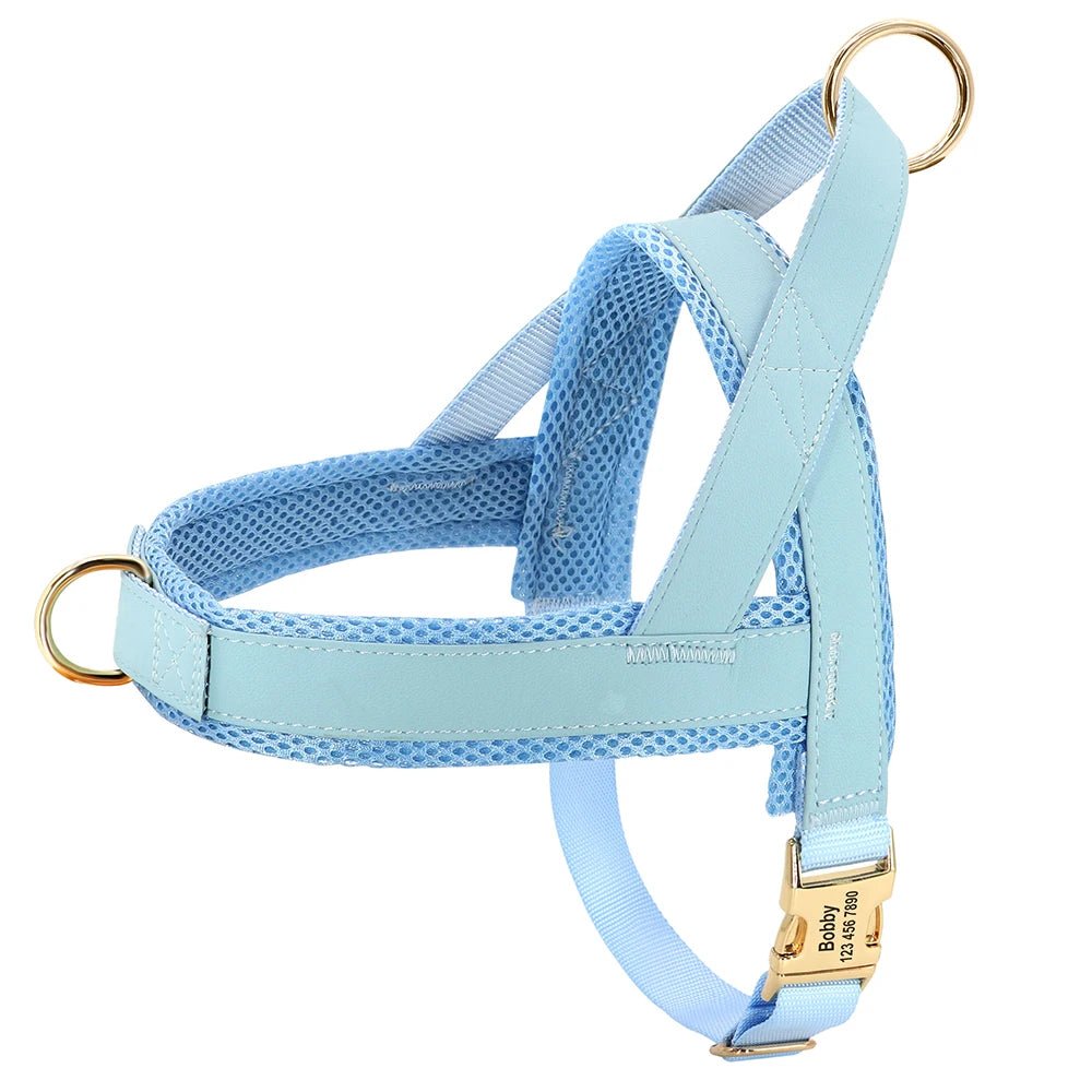 Adjustable No Pull Dog Harness with Custom Engraving | Tenini Strive Pet