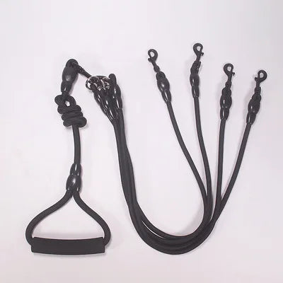 Dog Nylon Rope Double Leash -  Tenini Strive Pet