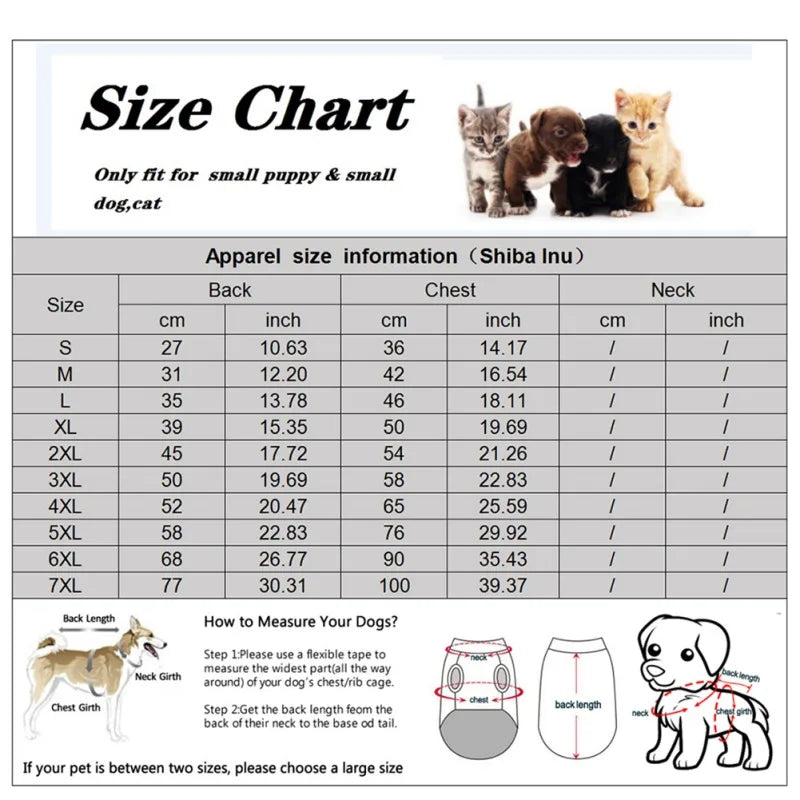 Winter Thick Warm Dog Jacket -  Tenini Strive Pet