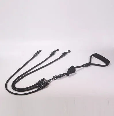 Dog Nylon Rope Double Leash -  Tenini Strive Pet