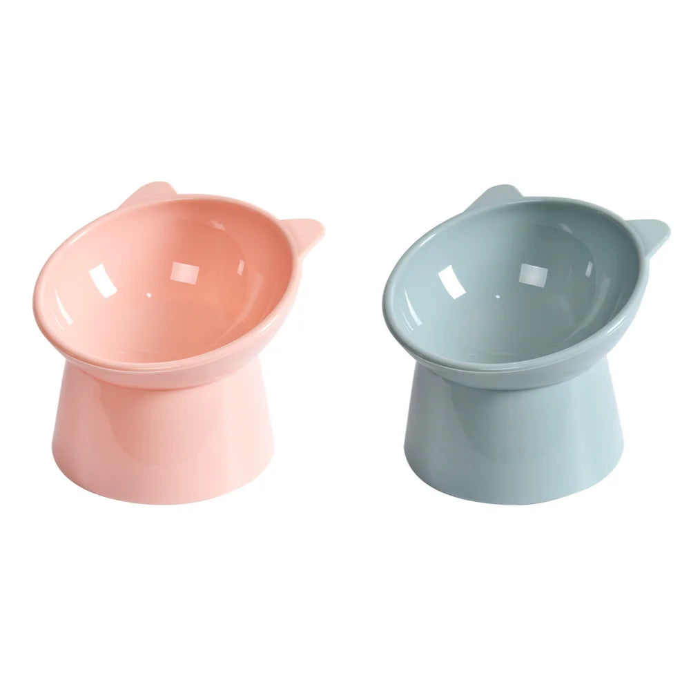 Tilted Elevated Cat Food Bowl -  Tenini Strive Pet
