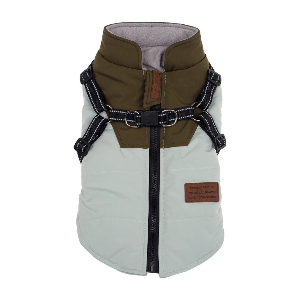 Waterproof Dog Jacket With Harness -  Tenini Strive Pet