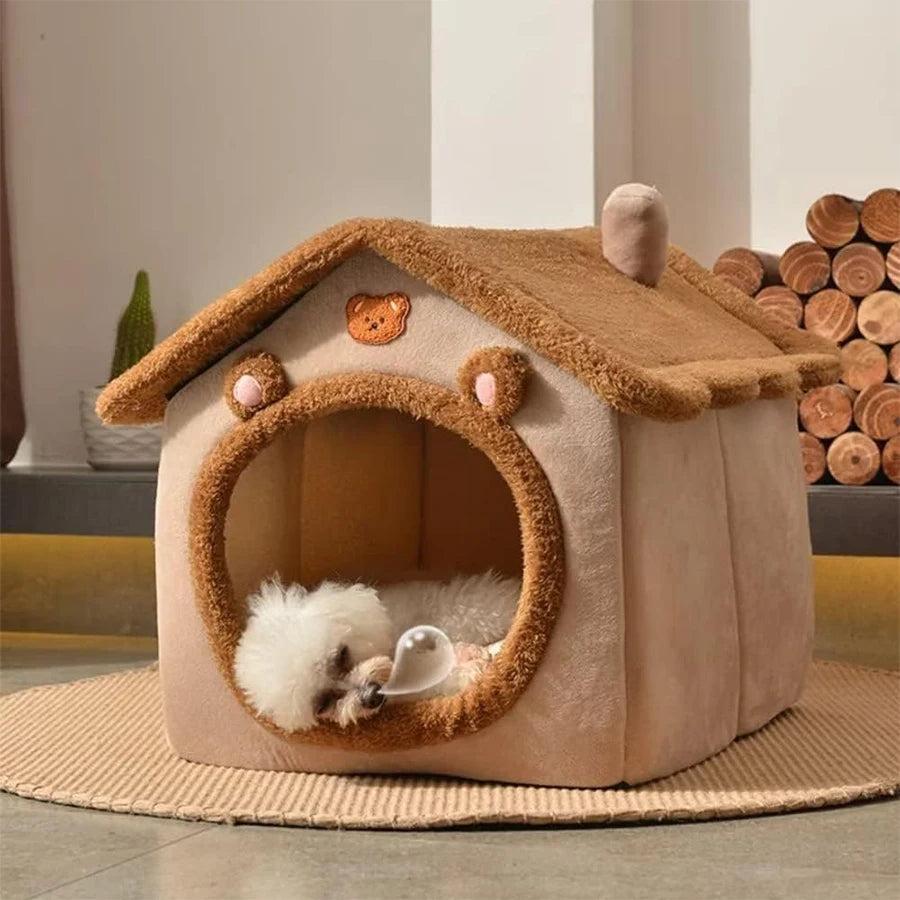 Foldable Sleeping Pet House -  Tenini Strive Pet
