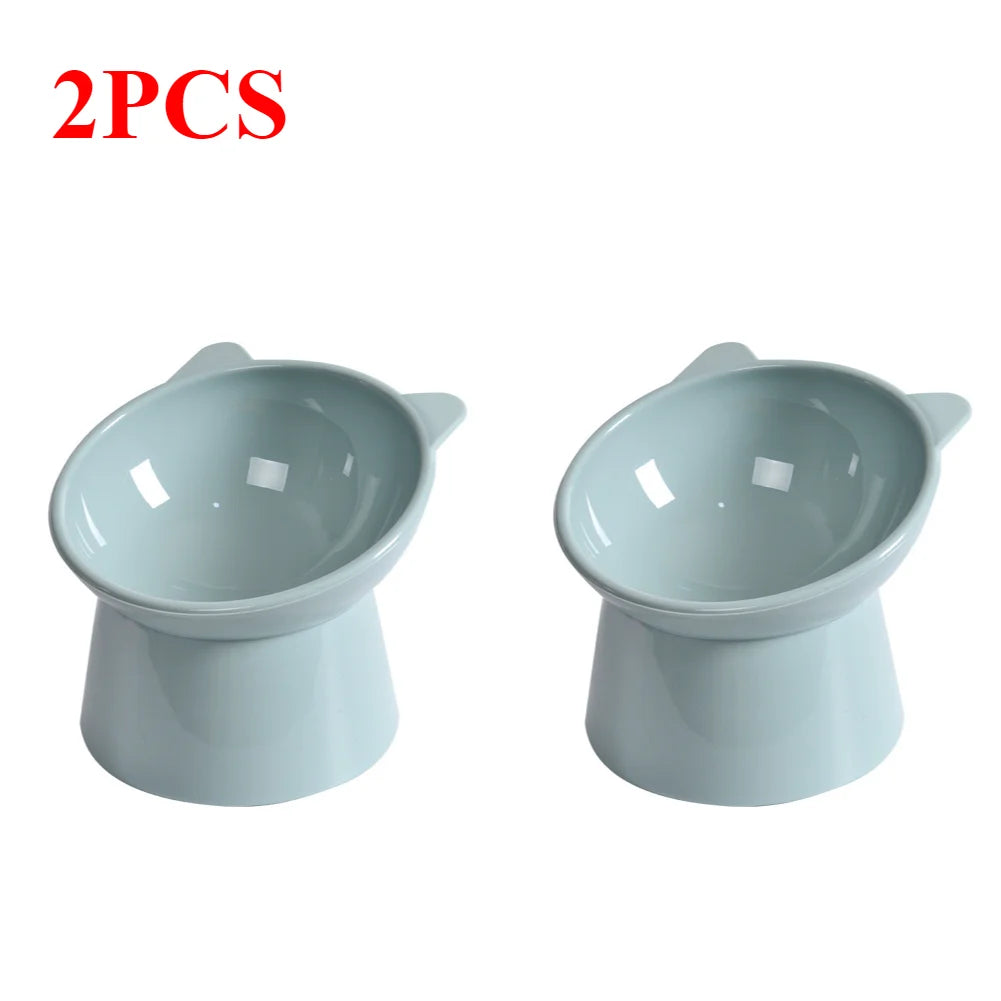 Tilted Elevated Cat Food Bowl -  Tenini Strive Pet