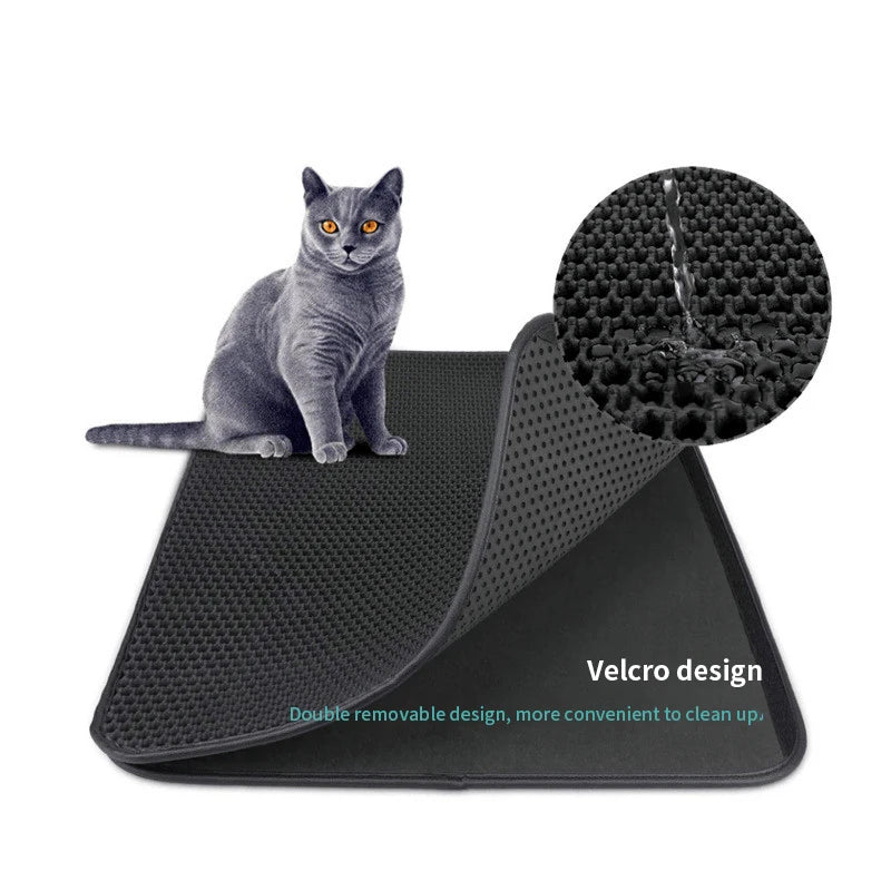 Pet Double Layer EVA Cat Litter Pad -  Tenini Strive Pet
