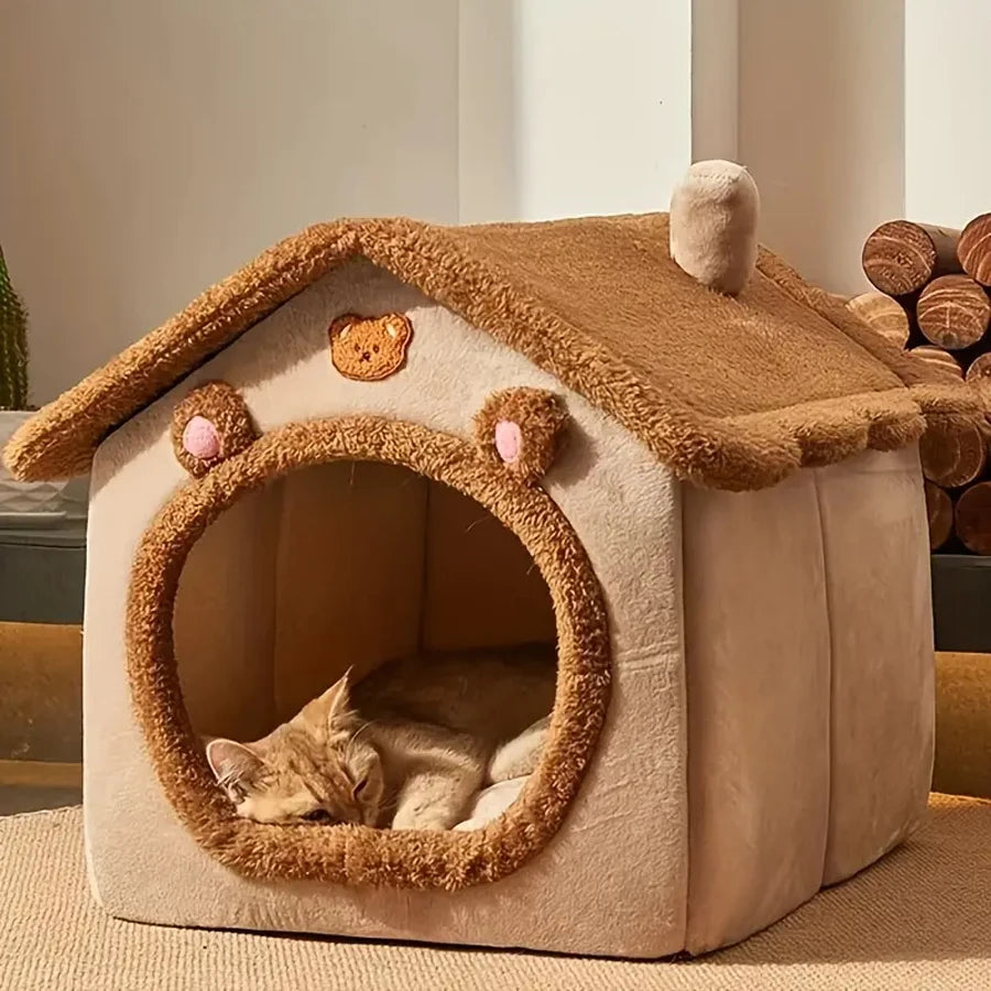Foldable Sleeping Pet House -  Tenini Strive Pet