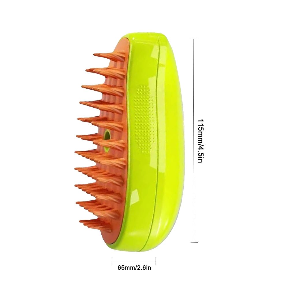 Dog 3 In 1 Steamy Brush for Grooming & Hair Removal | Tenini Strive Pet
