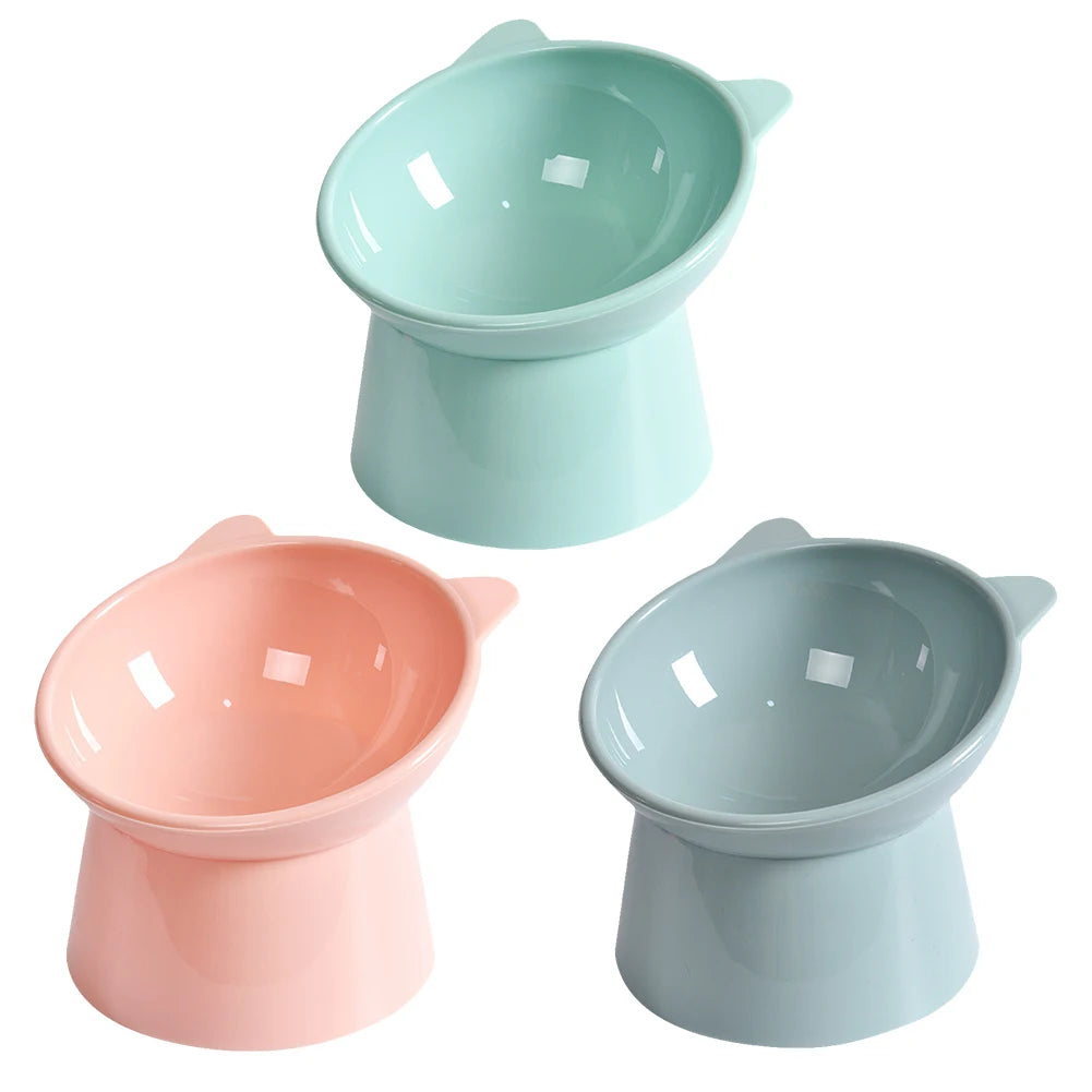 Tilted Elevated Cat Food Bowl -  Tenini Strive Pet