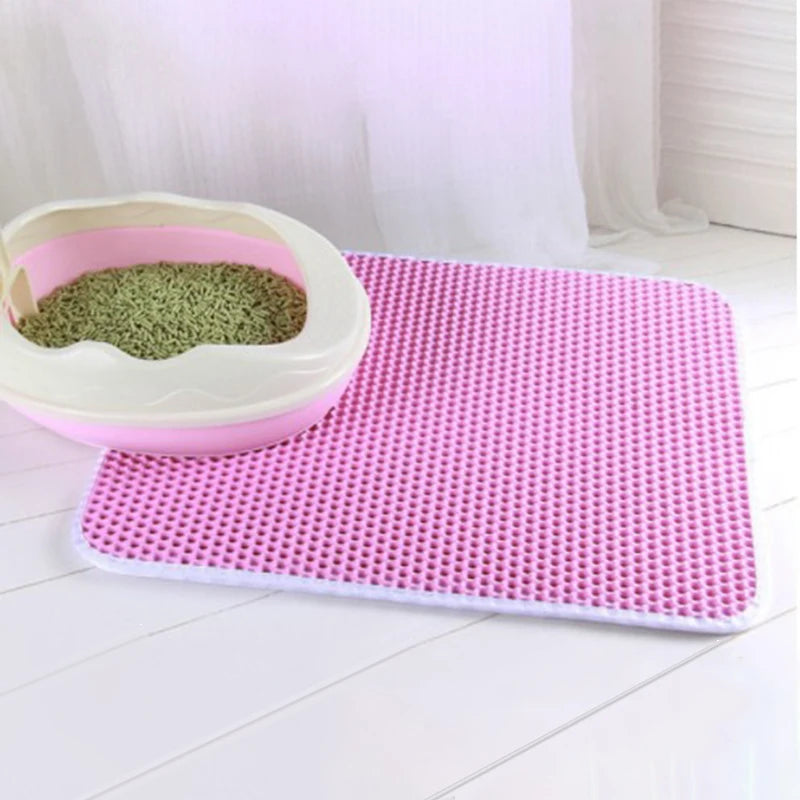 Pet Double Layer EVA Cat Litter Pad -  Tenini Strive Pet
