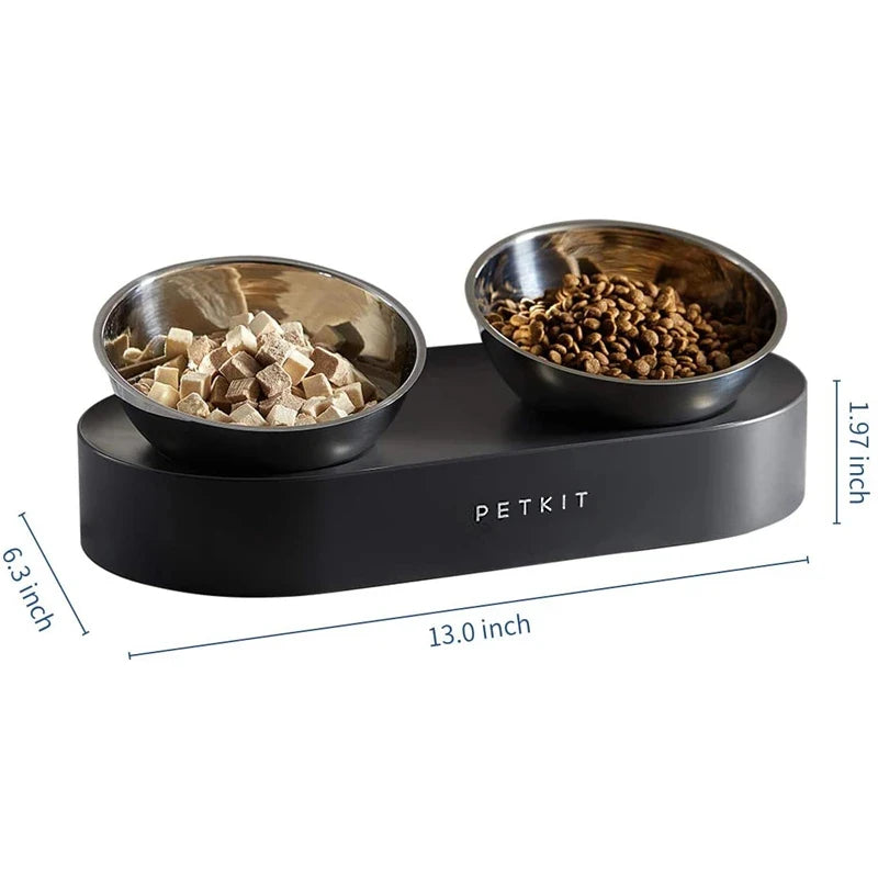 Stainless Steel Non-Slip Pet Bowl -  Tenini Strive Pet