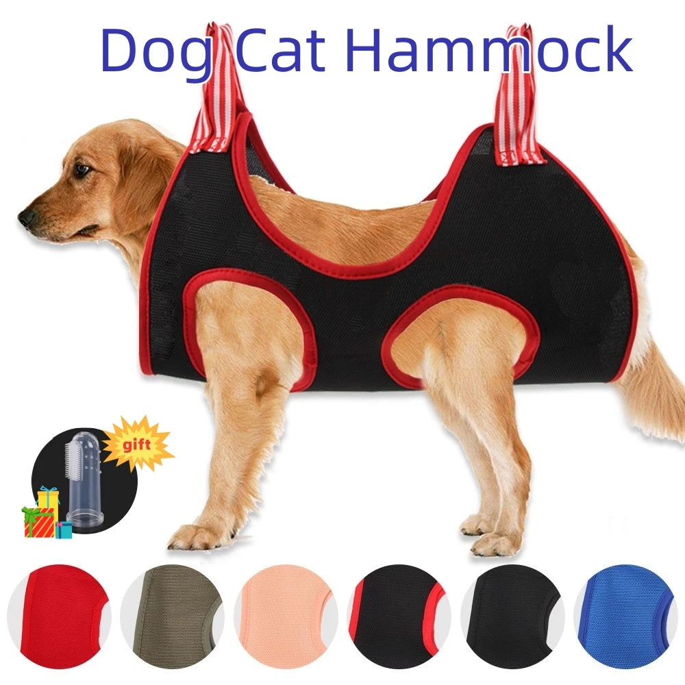 Dog Cat Grooming Hammock for Easy Grooming | Tenini Strive Pet