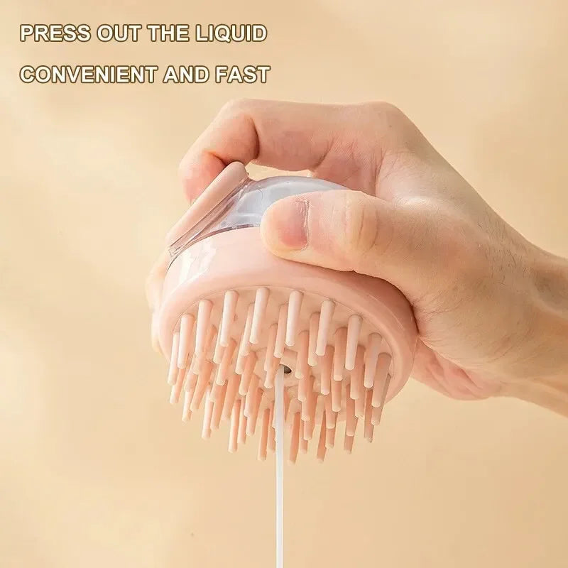Soft Silicone Pet Bath Brush -  Tenini Strive Pet