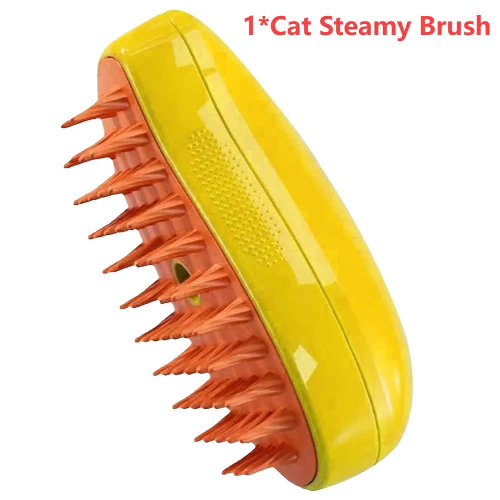 Dog 3 In 1 Steamy Brush for Grooming & Hair Removal | Tenini Strive Pet
