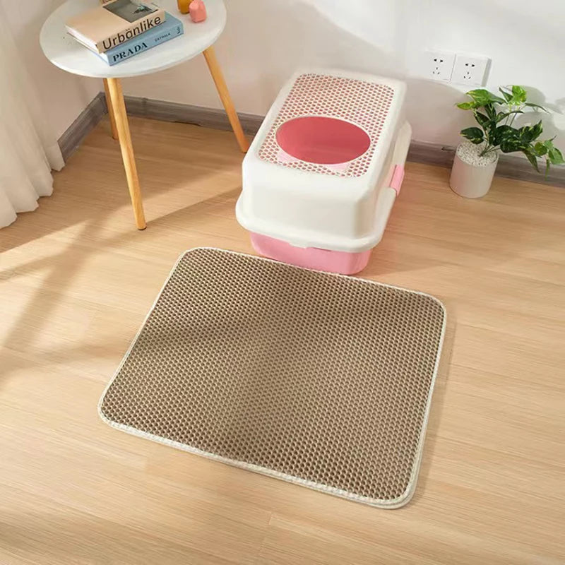 Pet Double Layer EVA Cat Litter Pad -  Tenini Strive Pet