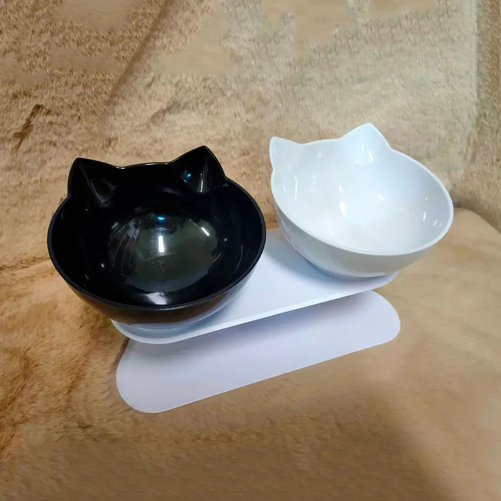 Non-Slip Cat Single Double Bowls -  Tenini Strive Pet