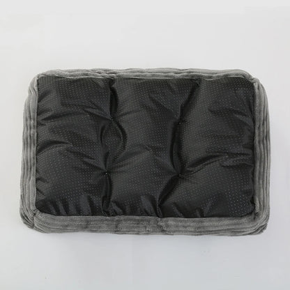 Dog Square Plush Kennel Bed -  Tenini Strive Pet