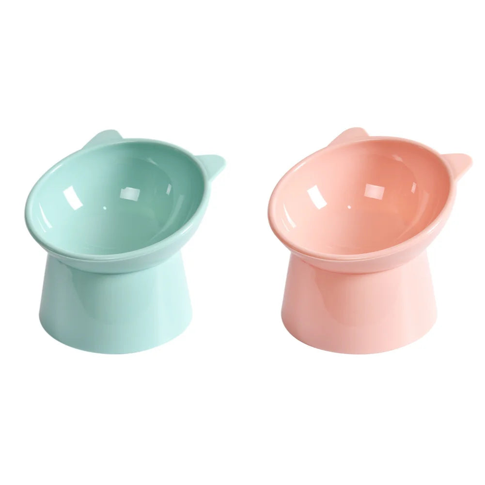 Tilted Elevated Cat Food Bowl -  Tenini Strive Pet