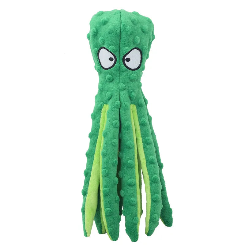 Dog Octopus Plush squeaky Toy -  Tenini Strive Pet