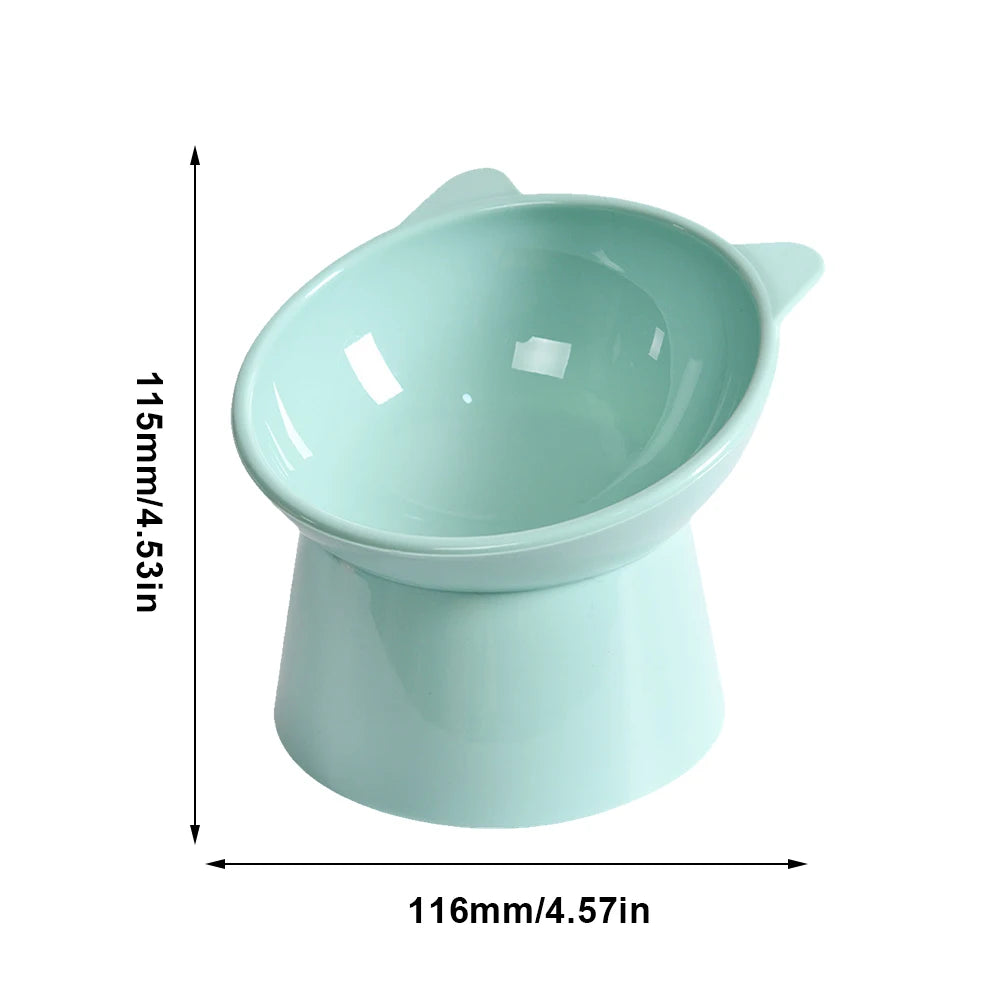 Tilted Elevated Cat Food Bowl -  Tenini Strive Pet