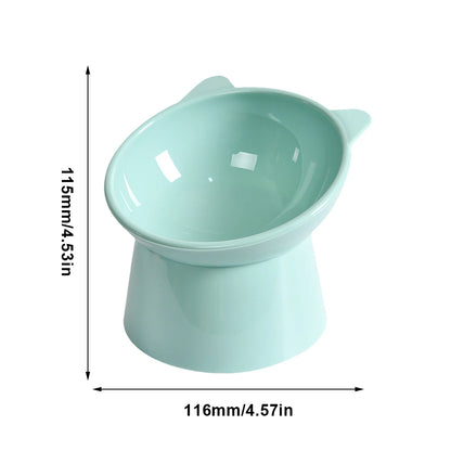 Tilted Elevated Cat Food Bowl -  Tenini Strive Pet