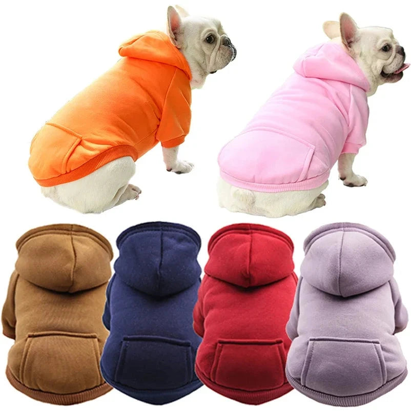 Dog Winter Hooded Sweatshirt -  Tenini Strive Pet