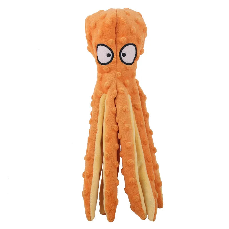 Dog Octopus Plush squeaky Toy -  Tenini Strive Pet