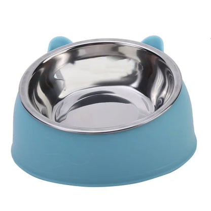 Stainless Steel Cats Drinking Feeder Bowl -  Tenini Strive Pet