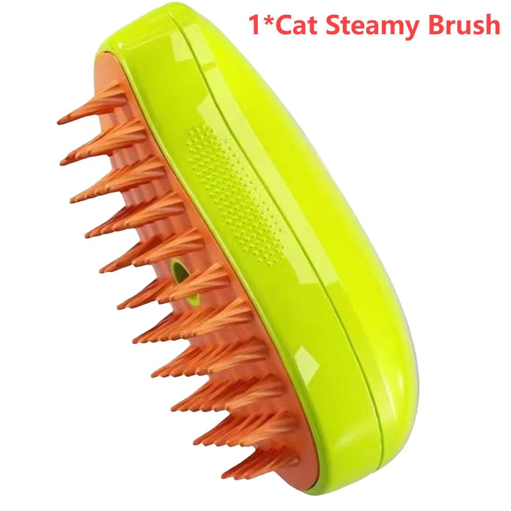 Dog 3 In 1 Steamy Brush for Grooming & Hair Removal | Tenini Strive Pet