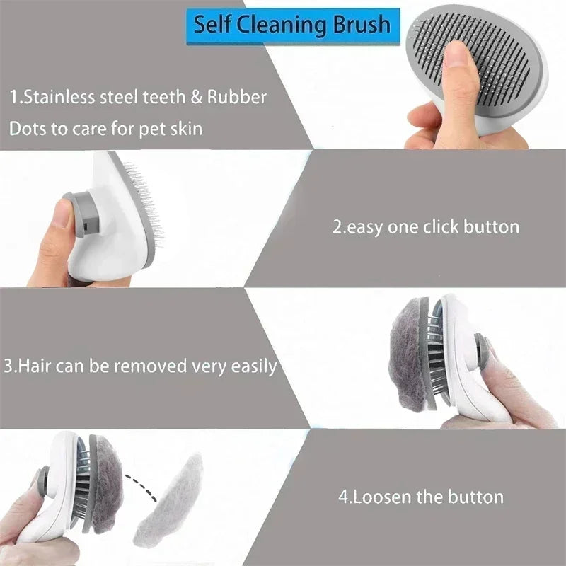 Dog Non-slip Hair Remover Brush -  Tenini Strive Pet