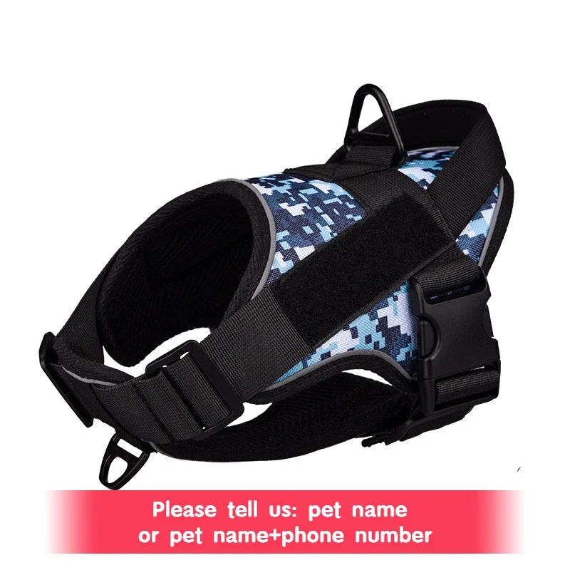 No Pull Tactical Dog Harness -  Tenini Strive Pet