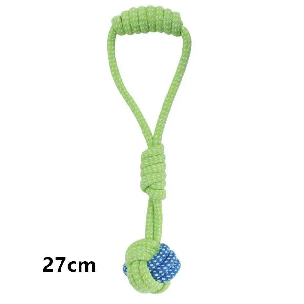 Dog Cotton Rope Chew Toy for Teething & Play | Tenini Strive Pet