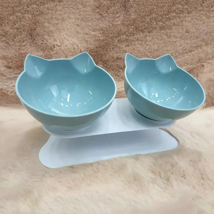 Non-Slip Cat Single Double Bowls -  Tenini Strive Pet
