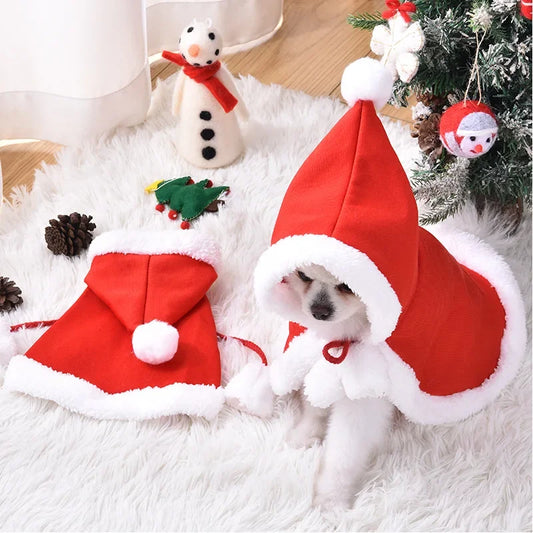 Winter Dog Costume Santa Dress -  Tenini Strive Pet