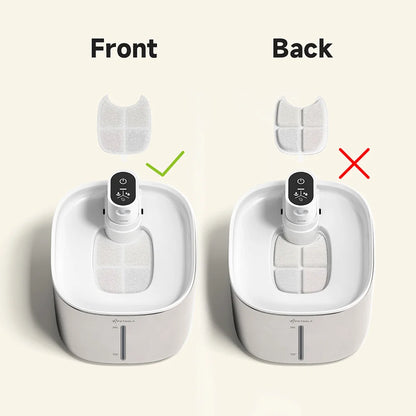 Replacement Filters For 4L Wireless Cat Water Fountain Auto Sensor Drinking Fountain For Cats Dog Drinker Pet Water Dispenser