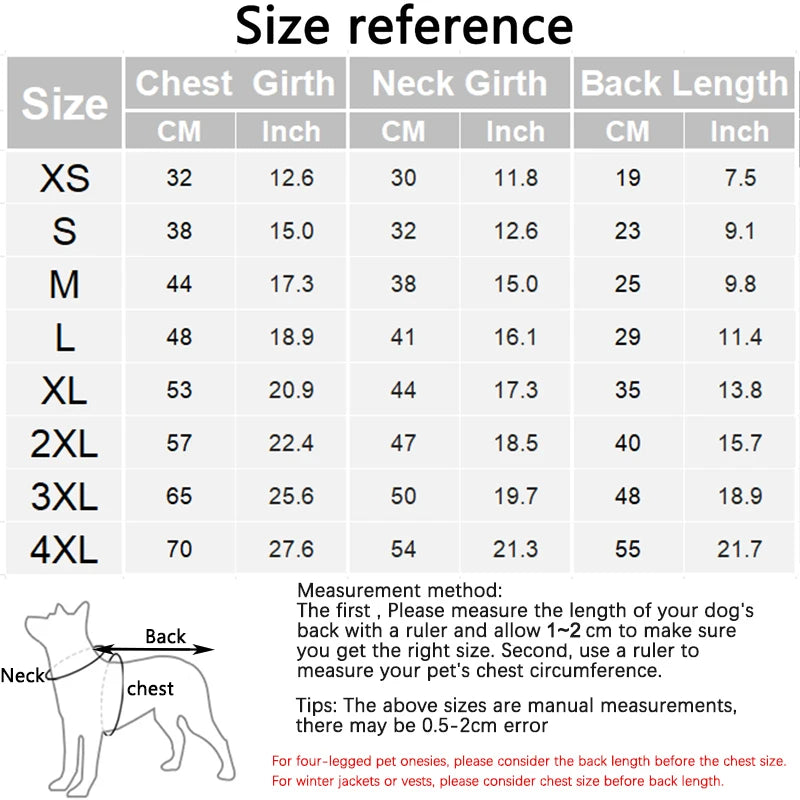 Winter Dog Christmas Jumpsuit -  Tenini Strive Pet