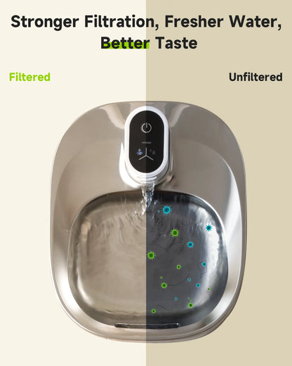 Replacement Filters For 4L Wireless Cat Water Fountain Auto Sensor Drinking Fountain For Cats Dog Drinker Pet Water Dispenser