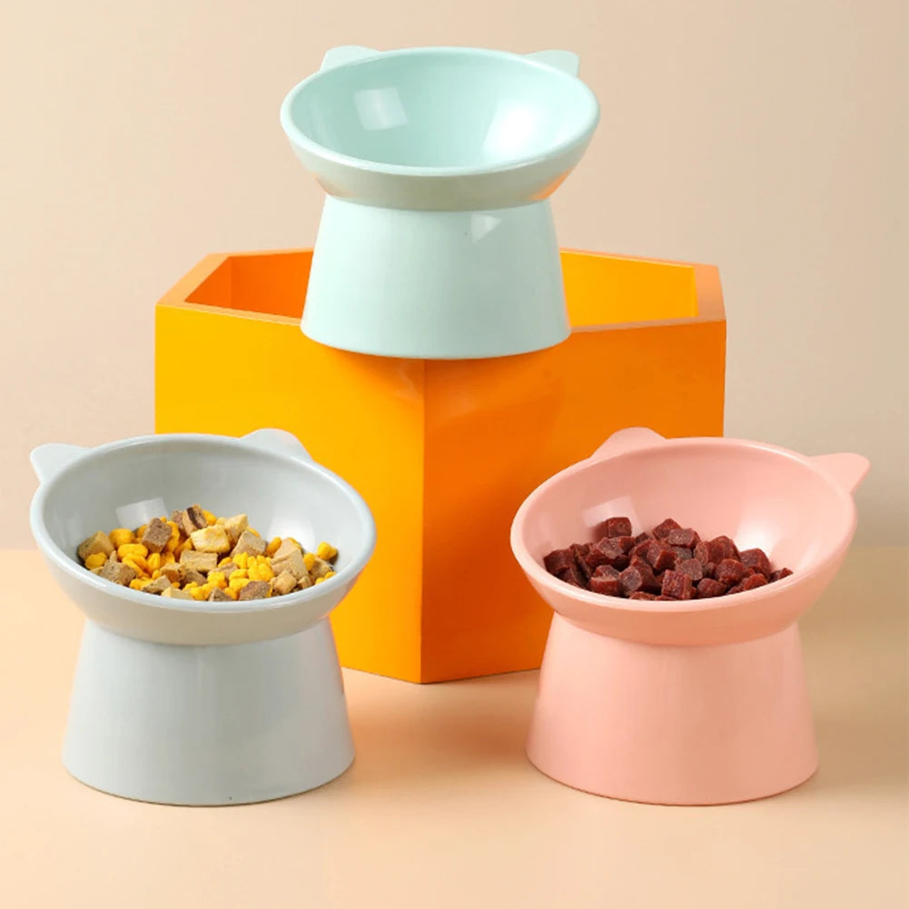 Tilted Elevated Cat Food Bowl -  Tenini Strive Pet