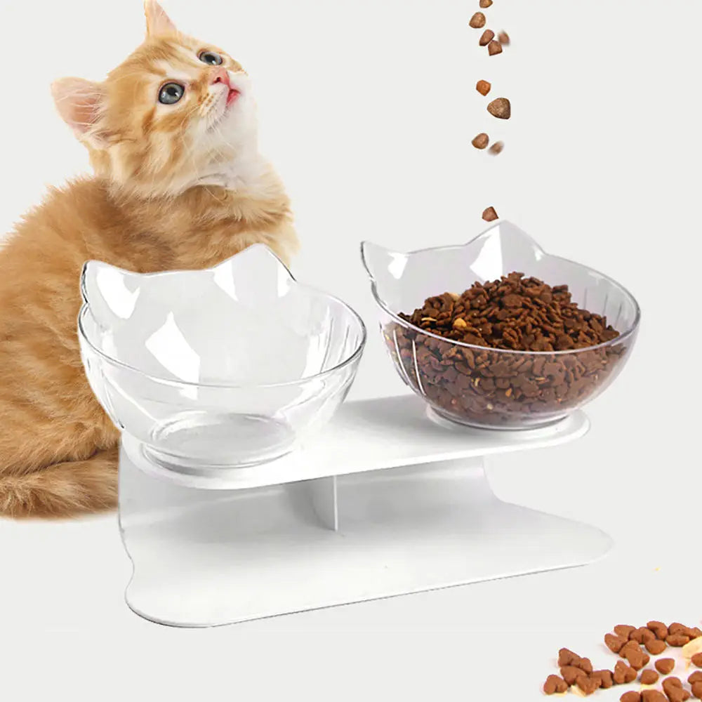 Non-Slip Cat Single Double Bowls -  Tenini Strive Pet