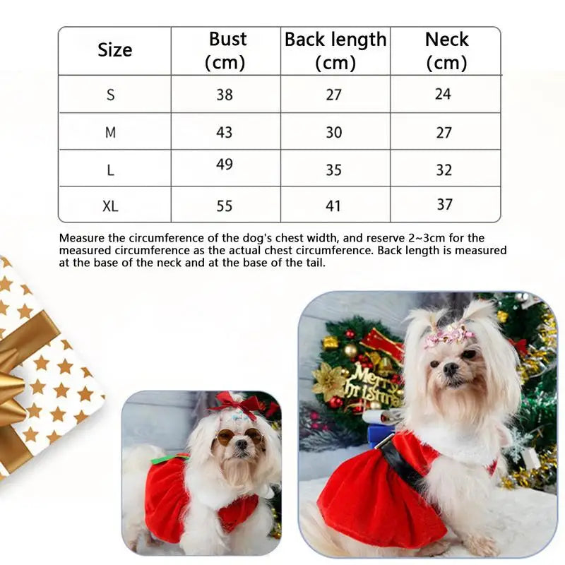 Dog Santa Claus Suit -  Tenini Strive Pet