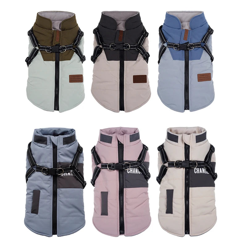 Waterproof Dog Jacket With Harness -  Tenini Strive Pet