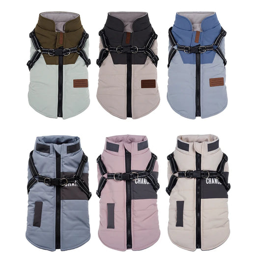 Waterproof Dog Jacket With Harness -  Tenini Strive Pet