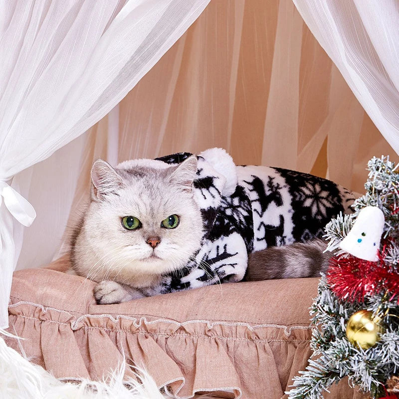 Winter Dog Christmas Jumpsuit -  Tenini Strive Pet