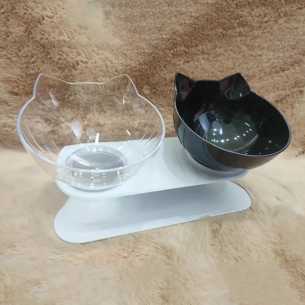 Non-Slip Cat Single Double Bowls -  Tenini Strive Pet