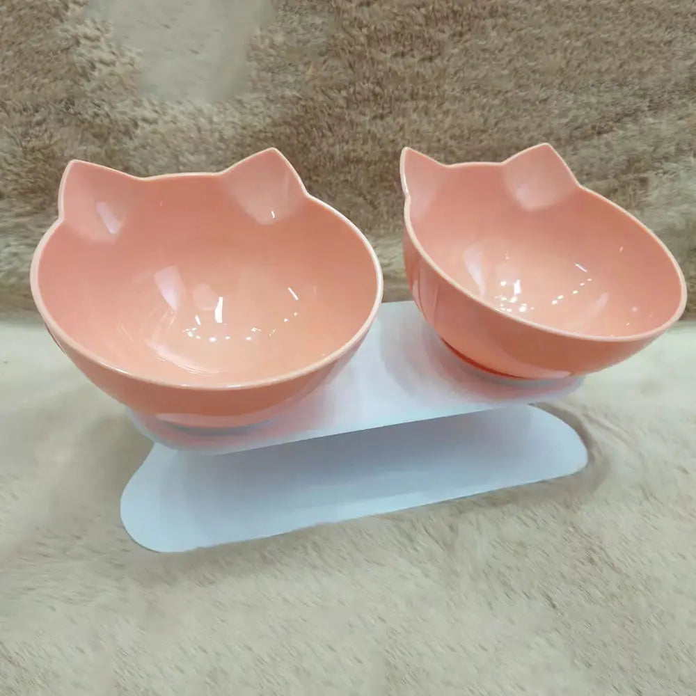 Non-Slip Cat Single Double Bowls -  Tenini Strive Pet