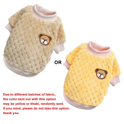 Winter Warm Fleece Dog Jacket -  Tenini Strive Pet