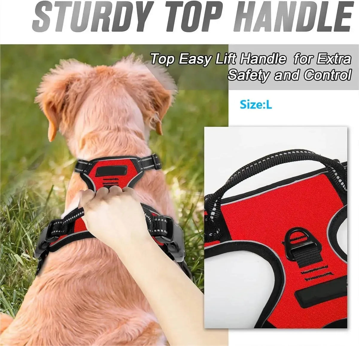 Dog big Vest Harness -  Tenini Strive Pet