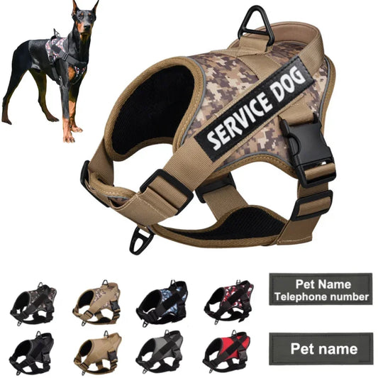 No Pull Tactical Dog Harness -  Tenini Strive Pet